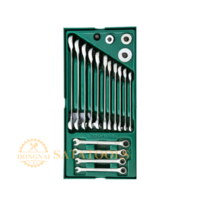 09908_Bộ cờ lê gồm 4 cờ lê SATA 1 bộ 19 cái