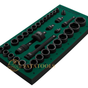 09914_Bộ đầu cờ lê đen 1 bộ 36 cái SATA