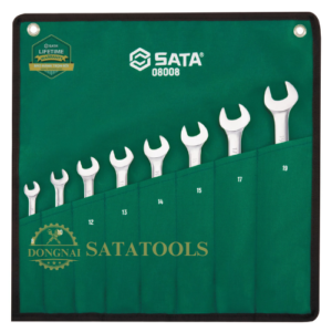 08008_ Bộ cờ lê 2 đầu FP 1 bộ 8 cái SATA