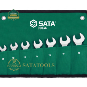 09034_ Bộ cờ lê 2 đầu FP 1 bộ 7 cái SATA