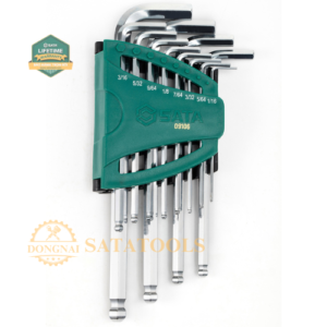 09106_ Bộ cờ lê hình chữ L 1bộ 12 cái SATA