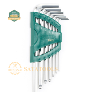 09113_ Bộ cờ lê hình chữ L 1 bộ 7 cái SATA