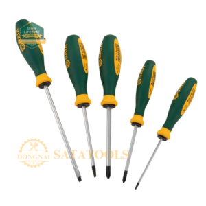 09334_ Bộ tuốc nơ vít Phillips 5 món có rãnh dòng G SATA