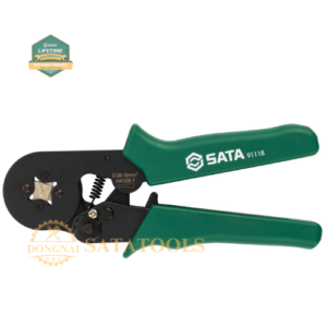 91118_ Kìm bấm cốt tự điều chỉnh kiểu Châu Âu 7" SATA