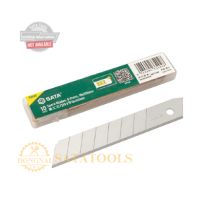93436_ Bộ lưỡi dao tiện ích 8 đoạn 1 bộ 10 cái SATA