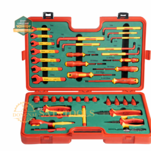 09933_ Bộ dụng cụ cách điện 1000V 39 chi tiết, đạt tiêu chuẩn VDE SATA