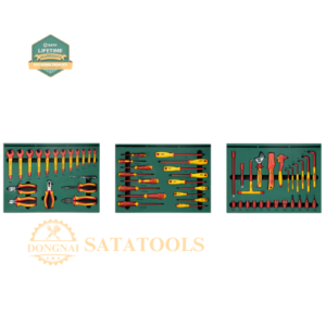 09935_ Bộ dụng cụ bảo dưỡng xe cầm tay hiệu bộ 59 cái SATA