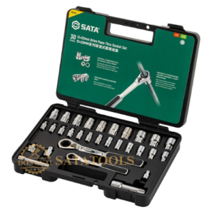 09132_Bộ đầu cờ lê 13-20mm 1 bộ 30 cái  SATA