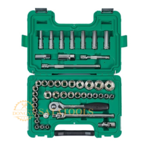 09006_Bộ đầu cờ lê S A E 1/2inch 1 bộ 46 cái SATA