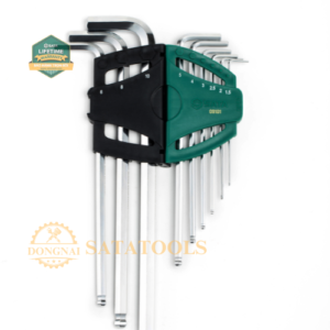 09101_ Bộ cờ lê hình chữ L 1 bộ 9 cái SATA