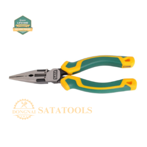 70121D -> 70122D_ Kìm cắt dây kim loại mũi cong SATA 6 inch SATA