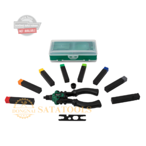 90522_ Kìm bấm ri vê cầm tay 3 trong 1 SATA