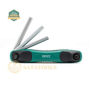 09122_ Bộ Cờ lê gấp 1 bộ 9 cái SATA