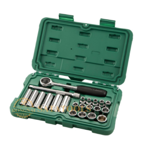 09524_Bộ đầu cờ lê 1/4inch 1 bộ 22 cái SATA